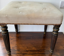Gillows piano stool seat
