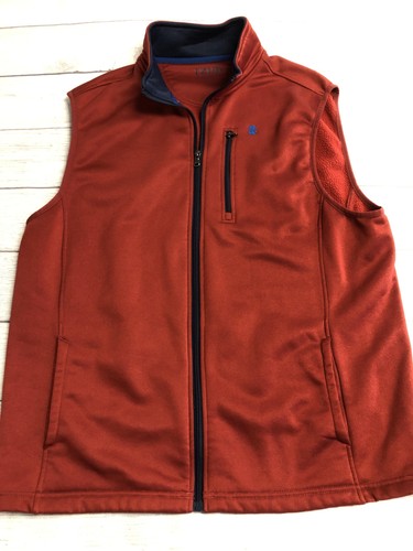 Izod vest mens large red - mens,