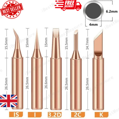 5pcs 900m soldering - soldering, tip