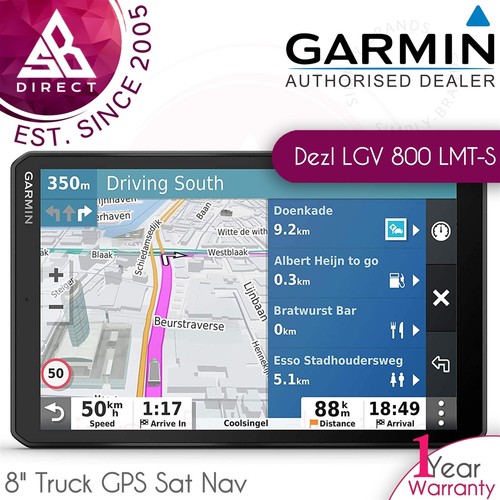 Garmin dezl lgv 800 - 800, 8"