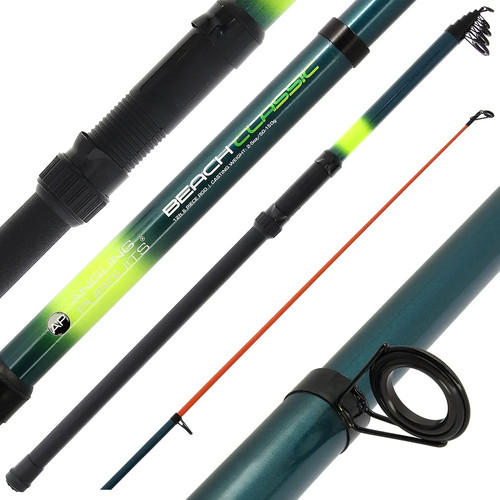 Telescopic beachcaster rod - telescopic,