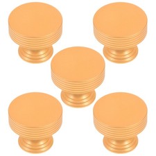  5 Pcs Kitchen Handles Door Cabinet Dresser Drawer Knobs Zinc Alloy