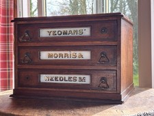Antique Haberdashery 3 Drawer