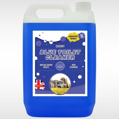 Blue toilet chemical fluid - toilet,
