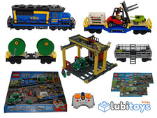 Lego® Eisenbahn RC PF Waggon TRAIN 60052 SET Güterzug Lok / ENGINE WA ZUG