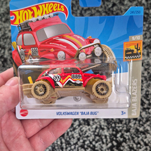 Hot wheels volkswagen baja bug - volkswagen,