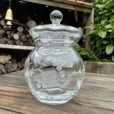 Vintage Rayware Floral Etched