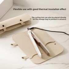 Heat-Resistant Curling Iron Bag Hair Tool Styling Organizer  Hair Straightener