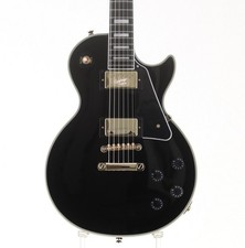 Epiphone Inspired by Gibson Les Paul Custom Ebony Used 2023 Mahogany w/Soft Case