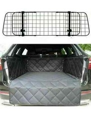 Heavy Duty Mesh Dog Guard And Quilted Boot Liner - For Vauxhall Insignia Estate