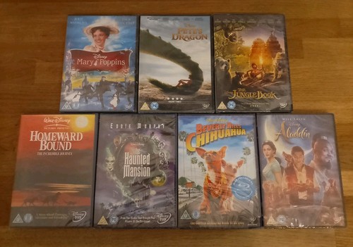 Dvd new sealed x7 - new, disney