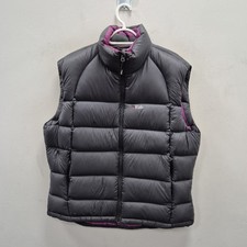 Rab Womens Neutrino Down Grey Bodywarmer Puffer Vest Gilet Pertex Quantum Uk 16
