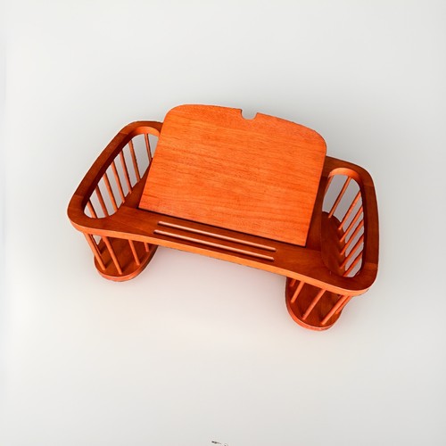 Wooden breakfast bed tray - breakfast,
