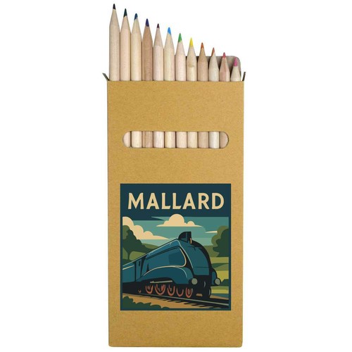 Mallard steam train - x,