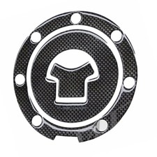 Protector Scratch Fuel Tank Cap Decal Pad 3D Carbon Sticker Motorcycle Motorbike