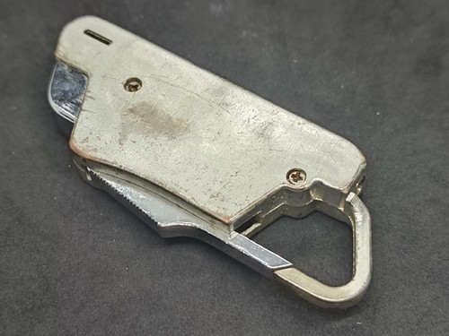 Vintage metallic lighter - metallic,