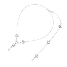 Ladies Back Chain Crystal