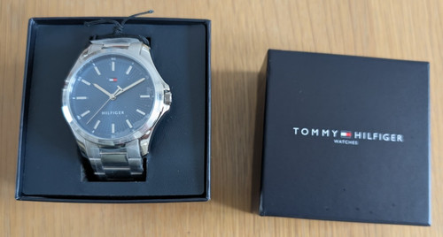 Tommy hilfiger bruce blue dial - hilfiger,