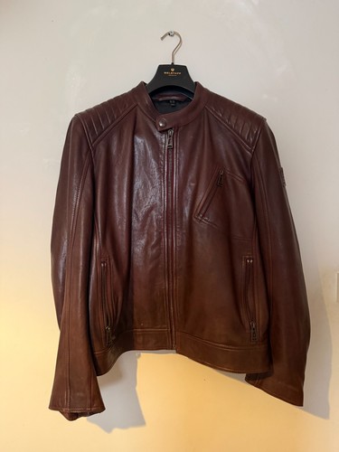 Belstaff leather racer - belstaff,
