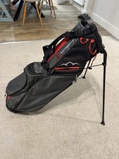 SUN MOUNTAIN ECLIPSE TWO-5 GOLF STAND CARRY BAG / BLACK/STEEL/RES / 2025 MODEL