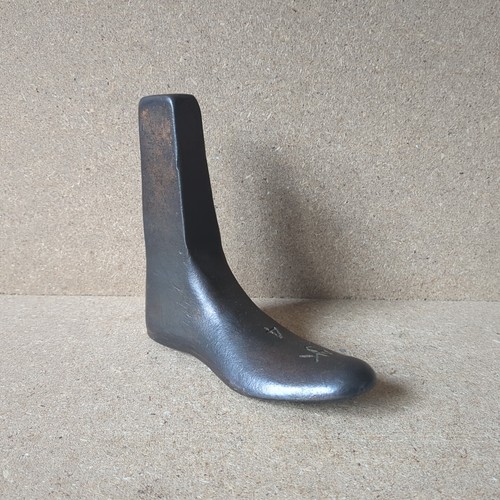 Vintage cast iron shoe - iron,
