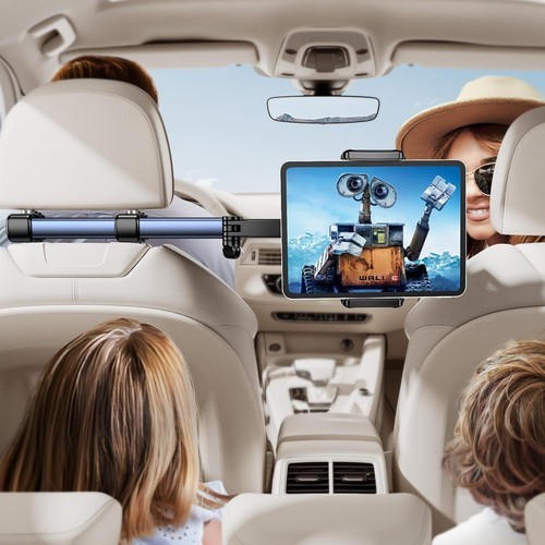 Car headrest tablet holder - headrest,