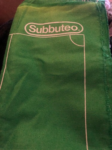 Subbuteo football pitch - ,