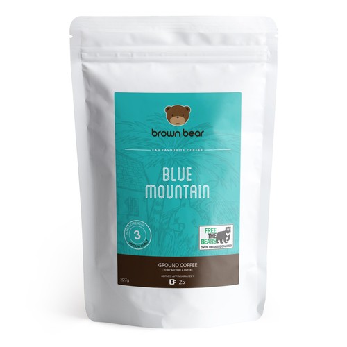 Blue mountain medium roast - mountain,