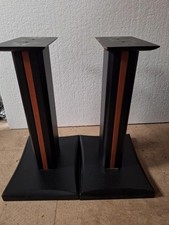 WOODEN TRIM speaker stands for
