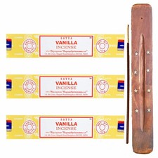 Booghe Nag Champa Incense Sticks 3x pack with holder (Vanilla)