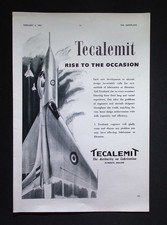 Original 1953 Advert Tecalemit