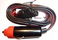 CB Radio Power Lead 3 PIN UNIDEN, AUDIOLINE,  COBRA Fitted Cigar Lighter Plug