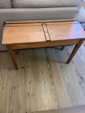 Vintage wooden double school - wooden,