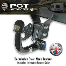 PCT Detachable Swan Neck Towbar For BMW X1 F48 SUV 2015 - 2022
