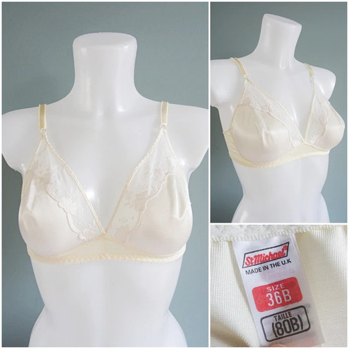 Vintage 1980s bra - 1980s,