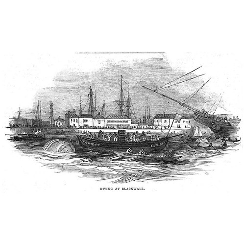 London diving blackwall - london, at