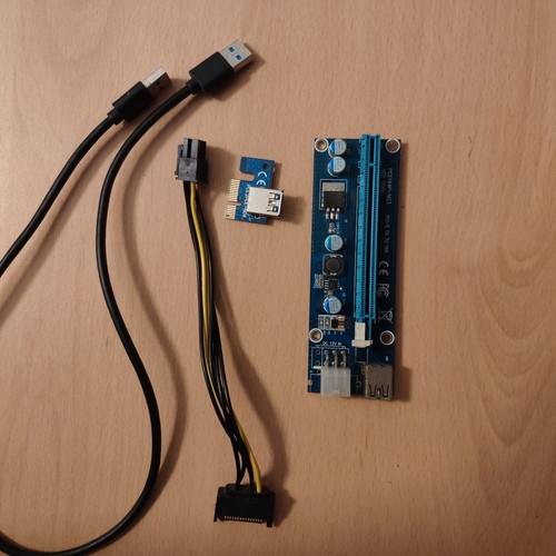 Pci graphics card riser 1x - graphics,