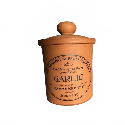 Henry watson pottery garlic - pottery,