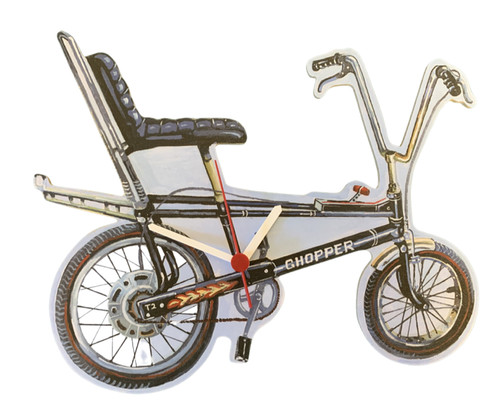 Chopper bike clock raleigh - chopper,