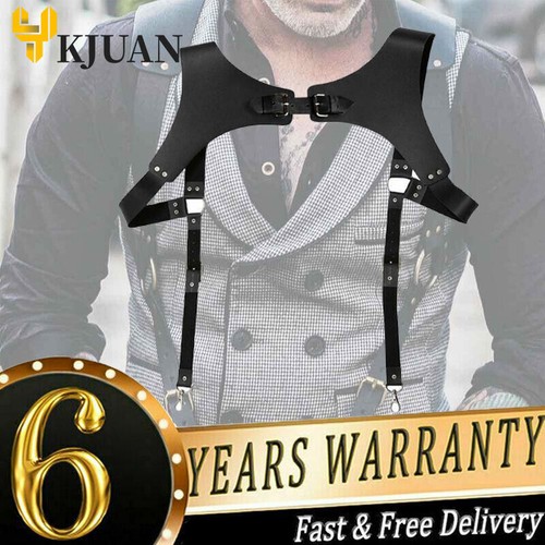 Leathers vest straps braces - leathers,