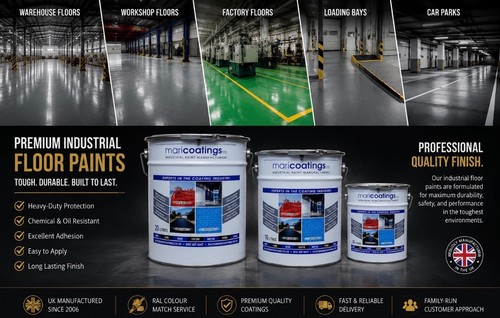 Floor paint garage factory