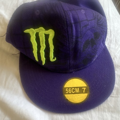 Monster energy purple - purple, twill