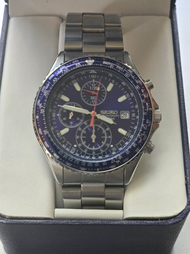 Seiko flightmaster pilot men - seiko,
