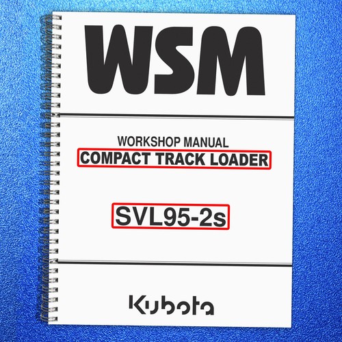 Kubota svl95 compact track - kubota,