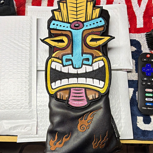 Tiki mask flame - mask, design