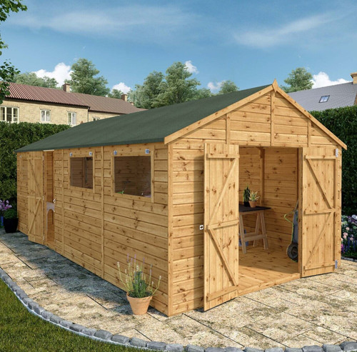 20x10 shiplap shed - 20x10,
