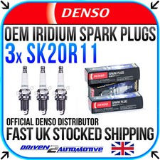 3x DENSO SK20R11 IRIDIUM SPARK