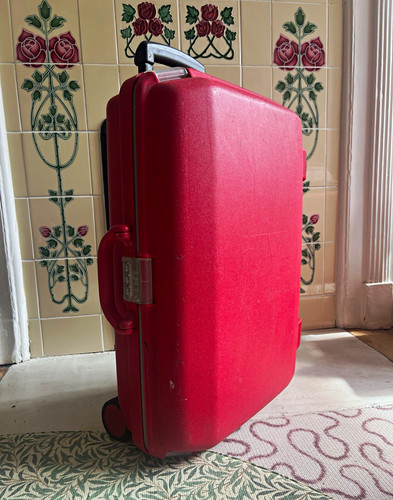 Samsonite red hard - samsonite, shell