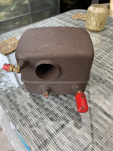 Vintage velocette oil tank - vintage,
