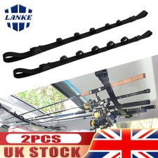 2PCS Universal Car Fishing Rod Holder Adjustable for SUV MVP Wagons and Van UK